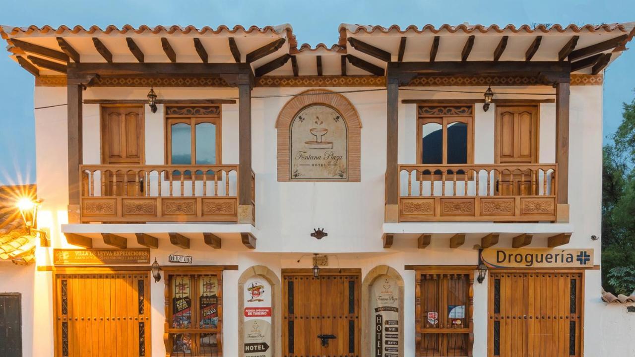 Fontana Plaza Hotel Villa de Leyva Exterior photo